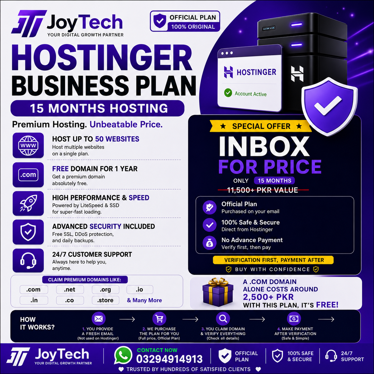 Hostinger Business Hosting